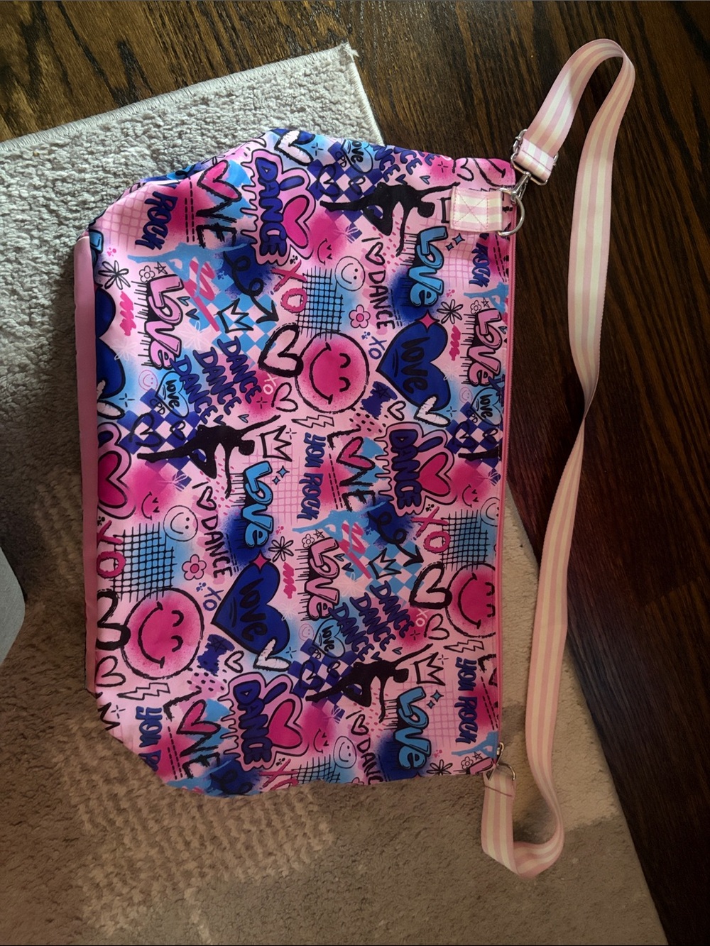 Iscream x Corey Paige large Dance bag